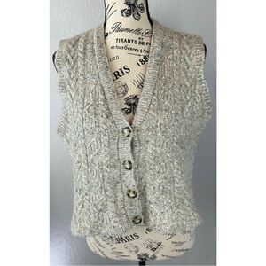 Vintage 80’s/90’s Eddie Bauer Wool/Cotton Blend Vest